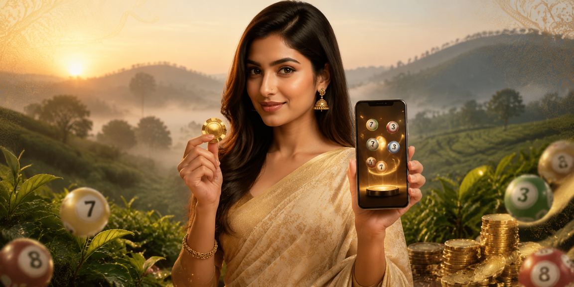 সিলেটের চা বাগানের লটারির দৃশ্য